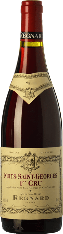 125,95 € Envío gratis | Vino Tinto Régnard 1er Premier Cru Crianza A.O.C. Nuits-Saint-Georges Borgoña Francia Pinot Negro Botella 75 cl