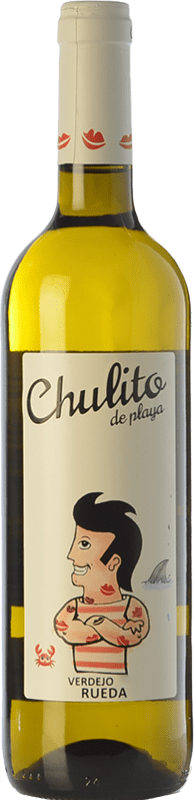6,95 € Free Shipping | White Wine Reina de Castilla Chulito de Playa D.O. Rueda Castilla y León Spain Verdejo 75 cl