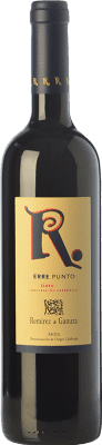 19,95 € Kostenloser Versand | Rotwein Remírez de Ganuza Erre Punto Jung D.O.Ca. Rioja La Rioja Spanien Tempranillo, Graciano, Viura, Malvasía Flasche 75 cl