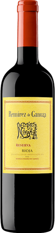 76,95 € 免费送货 | 红葡萄酒 Remírez de Ganuza 珍藏 D.O.Ca. Rioja 拉里奥哈 西班牙 Tempranillo — 丹魄, Graciano — 格拉西亚诺 75 cl