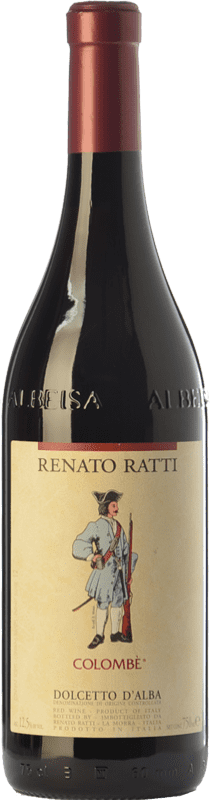 14,95 € Spedizione Gratuita | Vino rosso Renato Ratti Colombè D.O.C.G. Dolcetto d'Alba Piemonte Italia Dolcetto Bottiglia 75 cl
