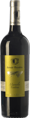 29,95 € Free Shipping | Red wine Rendé Masdéu Manuela Ventosa Aged D.O. Conca de Barberà Catalonia Spain Syrah, Cabernet Sauvignon Bottle 75 cl