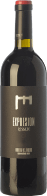 45,95 € Envio grátis | Vinho tinto Resalte Expresión Reserva D.O. Ribera del Duero Castela e Leão Espanha Tempranillo Garrafa 75 cl