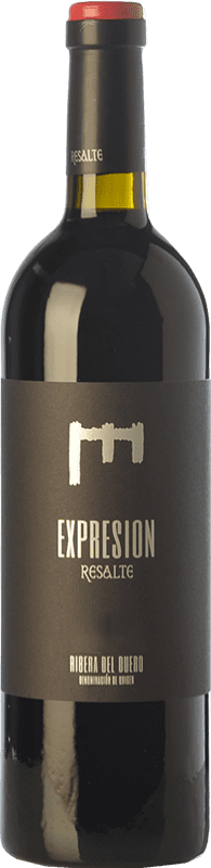 54,95 € Free Shipping | Red Wine Resalte Expresión Reserve — Aged D.O. Ribera del Duero Castilla y León Spain Tempranillo 75 cl