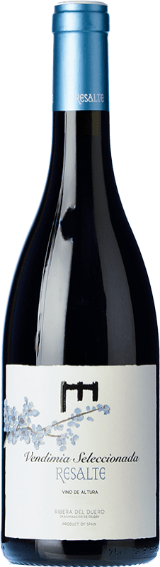 17,95 € Бесплатная доставка | Красное вино Resalte Vendimia Seleccionada Молодой D.O. Ribera del Duero Кастилия-Леон Испания Tempranillo бутылка 75 cl