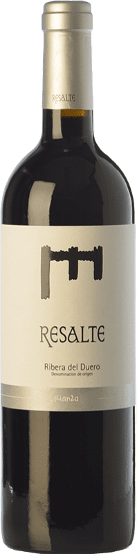 19,95 € Бесплатная доставка | Красное вино Resalte старения D.O. Ribera del Duero Кастилия-Леон Испания Tempranillo бутылка 75 cl