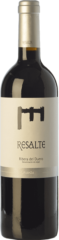 19,95 € Spedizione Gratuita | Vino Rosso Resalte Crianza — Invecchiato in Botte D.O. Ribera del Duero Castilla y León Spagna Tempranillo Bottiglia 75 cl