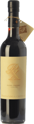 44,95 € Kostenloser Versand | Süßer Wein Fernando de Castilla Antique PX D.O. Manzanilla-Sanlúcar de Barrameda Andalusien Spanien Pedro Ximénez Medium Flasche 50 cl