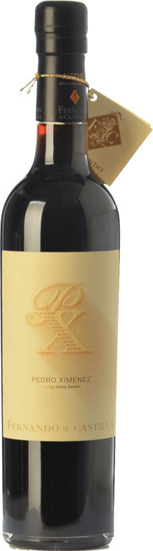 44,95 € Envoi gratuit | Vin doux Fernando de Castilla Antique PX D.O. Manzanilla-Sanlúcar de Barrameda Andalousie Espagne Pedro Ximénez Bouteille Medium 50 cl