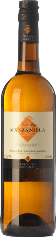 19,95 € Envoi gratuit | Vin Fortifié Fernando de Castilla Classique D.O. Manzanilla-Sanlúcar de Barrameda Andalousie Espagne Palomino Fino Bouteille 75 cl