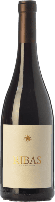 24,95 € Kostenloser Versand | Rotwein Ribas Negre Alterung I.G.P. Vi de la Terra de Mallorca Balearen Spanien Merlot, Syrah, Cabernet Sauvignon, Mantonegro Flasche 75 cl