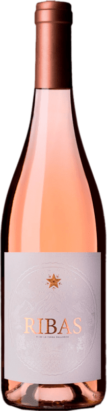 18,95 € 送料無料 | ロゼワイン Ribas Rosat I.G.P. Vi de la Terra de Mallorca バレアレス諸島 スペイン Callet, Mantonegro, Gargollassa Eco エコ ビオ オーガニック ボトル 75 cl