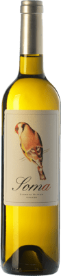 25,95 € Envío gratis | Vino blanco Ribas Soma Crianza I.G.P. Vi de la Terra de Mallorca Islas Baleares España Viognier Botella 75 cl