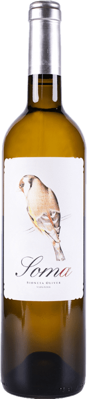 23,95 € Spedizione Gratuita | Vino Bianco Ribas Soma Crianza — Invecchiato in Botte I.G.P. Vi de la Terra de Mallorca Isole Baleari Spagna Viognier Bottiglia 75 cl