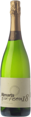 14,95 € Free Shipping | White Sparkling Wine Rimarts 18 Brut Reserve — Aged D.O. Cava Catalonia Spain Macabeo, Xarel·lo, Parellada 75 cl