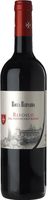 12,95 € Free Shipping | Red wine Rocca Bernarda Refosco D.O.C. Colli Orientali del Friuli Friuli-Venezia Giulia Italy Riflesso dal Peduncolo Rosso Bottle 75 cl