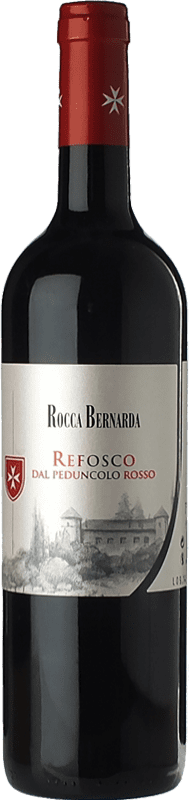 15,95 € 送料無料 | 赤ワイン Rocca Bernarda Refosco D.O.C. Colli Orientali del Friuli フリウリ - ヴェネツィアジュリア イタリア Riflesso dal Peduncolo Rosso ボトル 75 cl