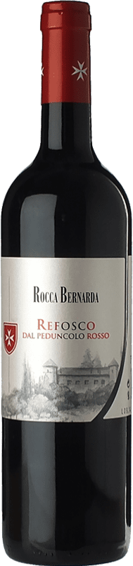 16,95 € Envoi gratuit | Vin Rouge Rocca Bernarda Refosco D.O.C. Colli Orientali del Friuli Frioul-Vénétie Julienne Italie Riflesso 75 cl