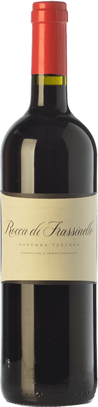 49,95 € Kostenloser Versand | Rotwein Rocca di Frassinello D.O.C. Maremma Toscana Toskana Italien Merlot, Cabernet Sauvignon, Sangiovese Flasche 75 cl