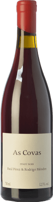 35,95 € Envío gratis | Vino tinto Rodrigo Méndez As Covas Crianza España Pinot Negro Botella 75 cl