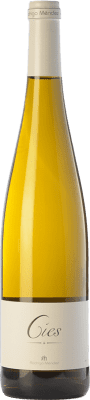 22,95 € Free Shipping | White Wine Rodrigo Méndez Cíes Crianza — Aged D.O. Rías Baixas Galicia Spain Albariño — Albarinho Bottle 75 cl