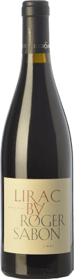 18,95 € Envio grátis | Vinho tinto Roger Sabon Lirac Jovem A.O.C. Châteauneuf-du-Pape Rhône França Syrah, Grenache, Carignan, Mourvèdre Garrafa 75 cl