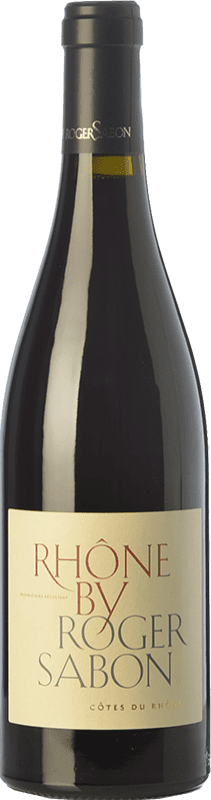 14,95 € Free Shipping | Red wine Roger Sabon Young A.O.C. Côtes du Rhône Rhône France Syrah, Grenache, Cinsault Bottle 75 cl