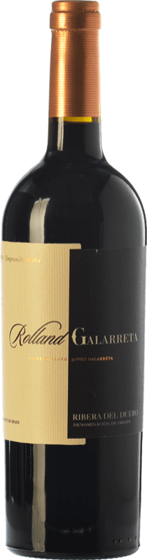 24,95 € Free Shipping | Red wine Rolland & Galarreta Aged D.O. Ribera del Duero Castilla y León Spain Tempranillo, Merlot Bottle 75 cl