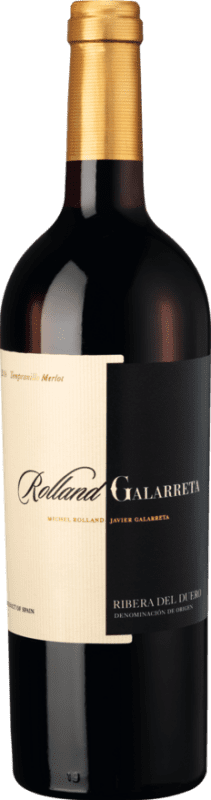 25,95 € 送料無料 | 赤ワイン Rolland & Galarreta Crianza — クリアンサ D.O. Ribera del Duero カスティーリャ・イ・レオン スペイン Tempranillo — テンプラニーリョ, Merlot — メルロー ボトル 75 cl