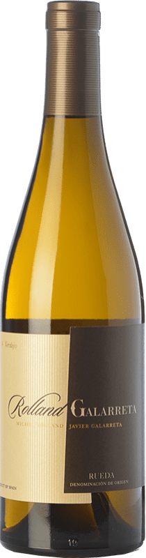 18,95 € Бесплатная доставка | Белое вино Rolland & Galarreta старения D.O. Rueda Кастилия-Леон Испания Verdejo бутылка 75 cl