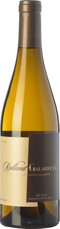 15,95 € 送料無料 | 白ワイン Rolland & Galarreta Crianza — クリアンサ D.O. Rueda カスティーリャ・イ・レオン スペイン Verdejo — ベルデホ ボトル 75 cl