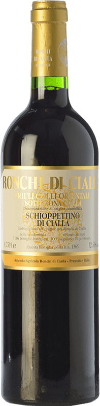 39,95 € Free Shipping | Red wine Ronchi di Cialla Schioppettino di Cialla D.O.C. Colli Orientali del Friuli Friuli-Venezia Giulia Italy Schioppettino Bottle 75 cl