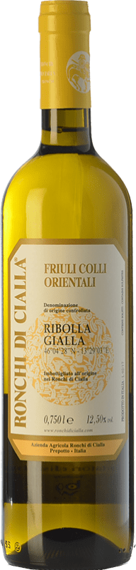 18,95 € Envoi gratuit | Vin Blanc Ronchi di Cialla D.O.C. Colli Orientali del Friuli Frioul-Vénétie Julienne Italie Rhoditis Bouteille 75 cl