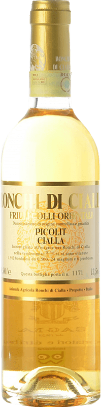 69,95 € 送料無料 | 甘口ワイン Ronchi di Cialla D.O.C. Colli Orientali del Friuli フリウリ - ヴェネツィアジュリア イタリア Picolit — ピコリット ミディアムボトル 50 cl