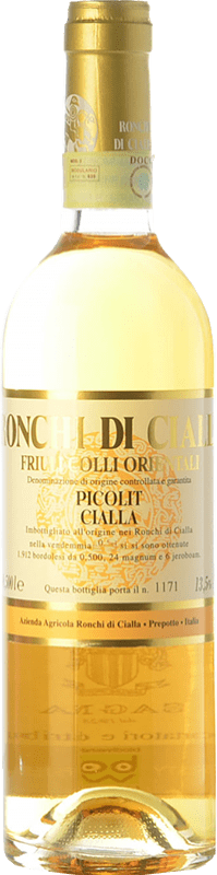 66,95 € Envío gratis | Vino dulce Ronchi di Cialla D.O.C.G. Colli Orientali del Friuli Picolit Friuli-Venezia Giulia Italia Picolit Botella Medium 50 cl