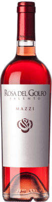 19,95 € 免费送货 | 玫瑰酒 Rosa del Golfo Vigna Mazzì I.G.T. Salento 坎帕尼亚 意大利 Malvasia Black, Negroamaro 瓶子 75 cl