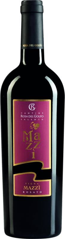 19,95 € Spedizione Gratuita | Vino rosato Rosa del Golfo Vigna Mazzì I.G.T. Salento Campania Italia Malvasia Nera, Negroamaro Bottiglia 75 cl