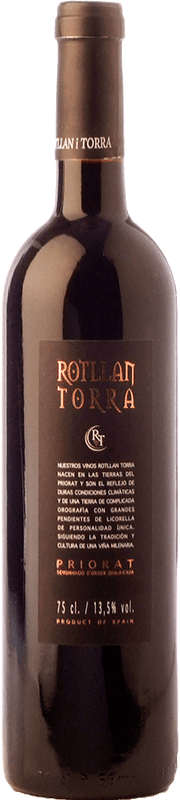 8,95 € Бесплатная доставка | Красное вино Rotllan Torra Молодой D.O.Ca. Priorat Каталония Испания Grenache, Cabernet Sauvignon, Carignan бутылка 75 cl