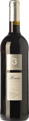 6,95 € 送料無料 | 赤ワイン Roura Tres Ceps Crianza — クリアンサ D.O. Alella カタロニア スペイン Merlot — メルロー, Syrah — シラー, Cabernet Sauvignon — カベルネ・ソーヴィニヨン 75 cl