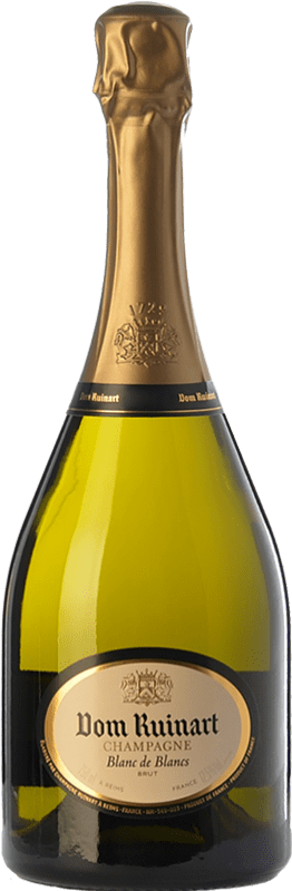 184,95 € Envío gratis | Espumoso blanco Ruinart Dom Blanc A.O.C. Champagne Champagne Francia Chardonnay Botella 75 cl