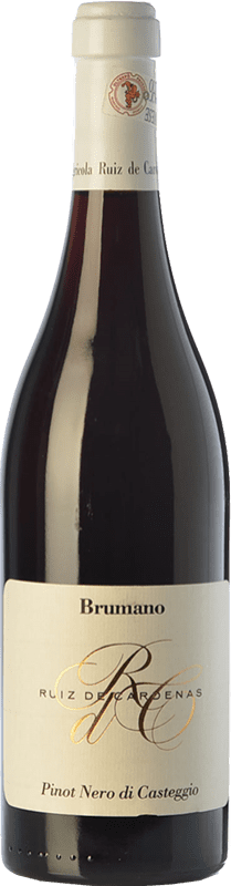 28,95 € Envoi gratuit | Vin Rouge Ruiz de Cardenas Brumano D.O.C. Oltrepò Pavese Lombardia Italie Pinot Noir 75 cl