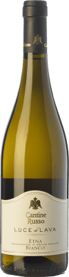 19,95 € Бесплатная доставка | Белое вино Russo Bianco Luce di Lava D.O.C. Etna Сицилия Италия Carricante, Catarratto бутылка 75 cl