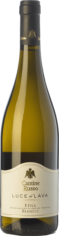 19,95 € Spedizione Gratuita | Vino Bianco Russo Luce di Lava D.O.C. Etna Sicilia Italia Carricante, Catarratto 75 cl