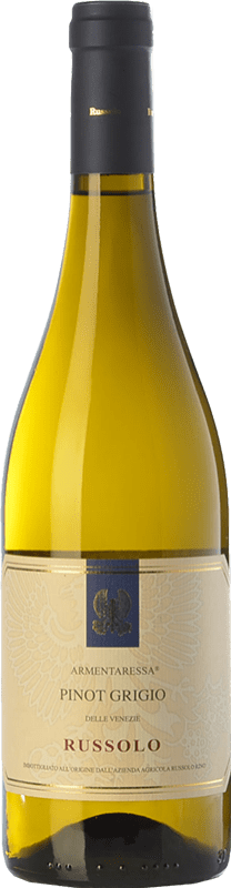 12,95 € 免费送货 | 白酒 Russolo Pinot Grigio Armentaressa I.G.T. Friuli-Venezia Giulia 弗留利 - 威尼斯朱利亚 意大利 Pinot Grey 瓶子 75 cl