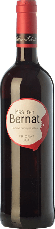 9,95 € Бесплатная доставка | Красное вино Sabaté Mas d'en Bernat Молодой D.O.Ca. Priorat Каталония Испания Grenache бутылка 75 cl