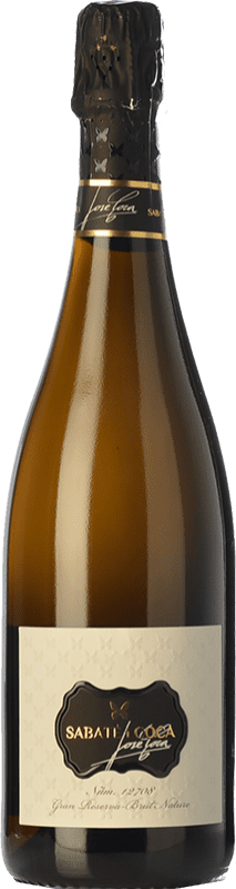 13,95 € 送料無料 | 白スパークリングワイン Sabaté i Coca Castellroig ブルットの自然 グランド・リザーブ D.O. Cava カタロニア スペイン Macabeo, Xarel·lo ボトル 75 cl