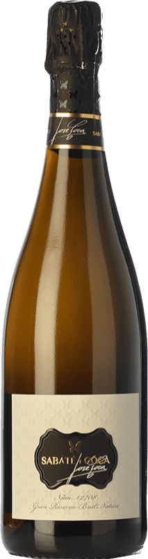 14,95 € Free Shipping | White Sparkling Wine Sabaté i Coca Castellroig Brut Nature Grand Reserve — Long Barrel-Aged D.O. Cava Catalonia Spain Macabeo, Xarel·lo Bottle 75 cl