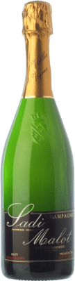 74,95 € Spedizione Gratuita | Spumante bianco Sadi Malot Blanc de Blancs Premier Cru Riserva A.O.C. Champagne champagne Francia Chardonnay Bottiglia 75 cl