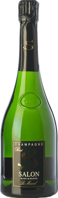 1 062,95 € Бесплатная доставка | Белое игристое Salon Blanc de Blancs Гранд Резерв A.O.C. Champagne шампанское Франция Chardonnay бутылка 75 cl