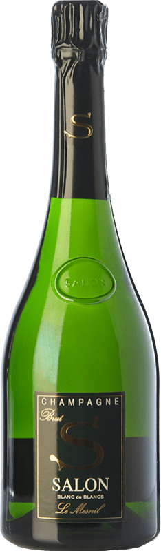 1 062,95 € Kostenloser Versand | Weißer Sekt Salon Blanc de Blancs Große Reserve A.O.C. Champagne Champagner Frankreich Chardonnay Flasche 75 cl